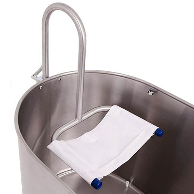 Whitehall Adjustable headrest for stainless steel whirlpool — for Hydrotherapy Treatment