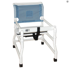 MJM 21" Adult Wide PVC Institutional Walker, 300 lb Capacity