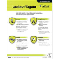 JJ Keller EyeCue Lockout/Tagout Laminated Poster