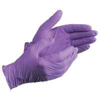 JJ Keller Purple Powder-Free Nitrile Exam Gloves - Large, Sold in Boxes of 100 Gloves