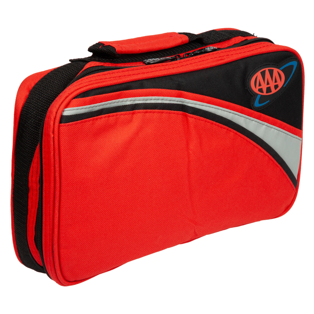 Lifeline AAA 64-Piece Traveler Road Kit – Emergency Roadside Safety & Trauma Response Assembly