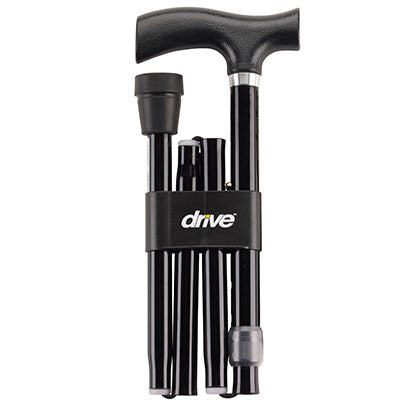 Drive Heavy Duty Folding Cane Lightweight Adjustable with T Handle — for Strength Training and Rehabilitation
