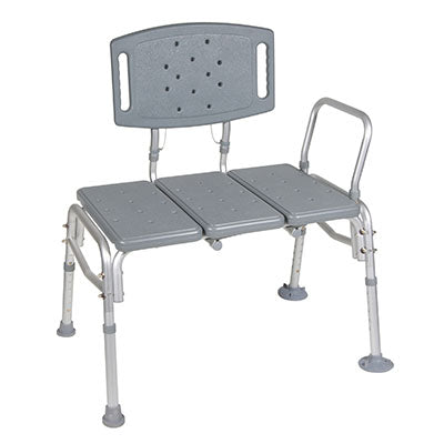 Drive Heavy Duty Bariatric Plastic Seat Transfer Bench — for Safe Bathing and Hygiene