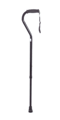 Drive Offset handle adjustable aluminum cane, 29 - 38" — for Treatment and Examination Rooms