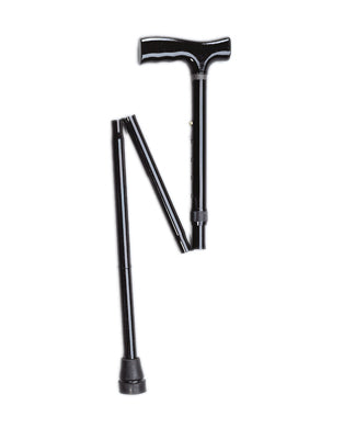 Drive Folding aluminum cane, 33 - 37", black, 1 each — for Treatment and Examination Rooms
