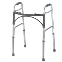 Drive Folding 2-button walker, no wheels — for Safe and Supported Mobility
