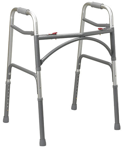 Drive Folding 2-button walker, no wheels — for Safe and Supported Mobility