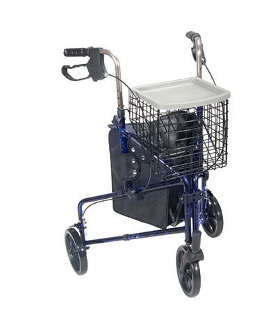 Drive 3-wheel Rollator with loop brake, 1 each — for Safe and Supported Mobility