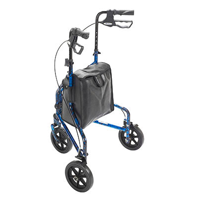 Drive 3-wheel Rollator with loop brake, 1 each — for Safe and Supported Mobility