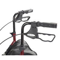 Drive 3-wheel Rollator with loop brake, 1 each — for Safe and Supported Mobility