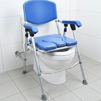 Platinum Health UltraCommode Foldable Commode Chair — for Safe Bathing and Hygiene