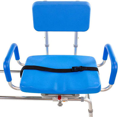 Platinum Health Carousel Sliding Bariatric Transfer Bench with Swivel Seat — for Safe Bathing and Hygiene