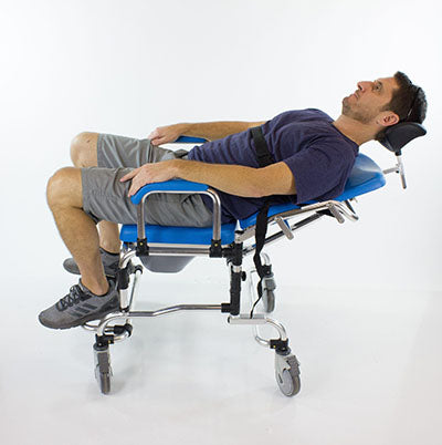 Platinum Health Laguna Professional Reclining Shower Chair — for Safe Bathing and Hygiene