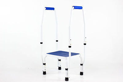 Platinum Health AdjustaStep DoubleSafe Step Stool, Adjustable Height, Two Handles — for Treatment and Examination Rooms