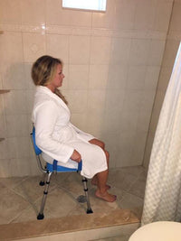 Platinum Health Comfortable Shower Chair, Padded Backrest and Armrests — for Treatment and Examination Rooms