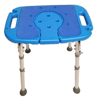 Platinum Health Atlas Bariatric Bath Bench, Padded, Cutout, Adjustable Height — for Treatment and Examination Rooms