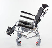 Platinum Health Tilt-In-Space Reclinning Shower/Commode Chair, Padded — for Safe Bathing and Hygiene