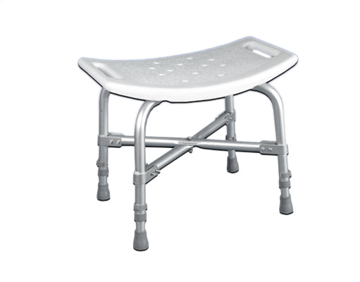 Generic Bath bench without back, assembled — for Safe Bathing and Hygiene