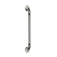 Drive Chrome Knurled Grab Bar, 16" — for Safe Bathing and Hygiene