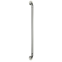 Drive Chrome Knurled Grab Bar, 24" — for Safe Bathing and Hygiene