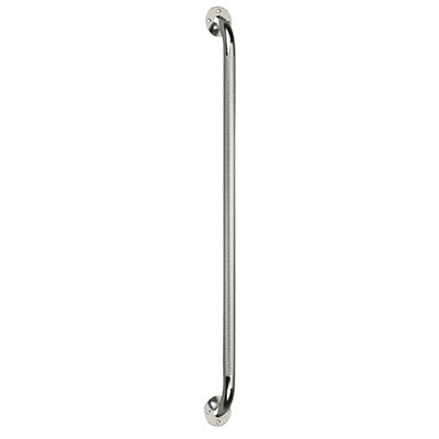 Drive Chrome Knurled Grab Bar, 32" — for Safe Bathing and Hygiene