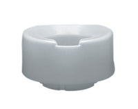 Maddak Contoured elevated toilet seat, standard with slip-in bracket, 4 inch — for Safe and Independent Toileting