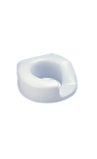 Maddak Standard/Elongated Arthro Toilet Seat with Bolt-Down Bracket, Left — for Safe and Independent Toileting