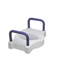 Maddak Elevated toilet seat with arms, extra wide — for Safe and Independent Toileting