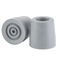 Drive Utility Replacement Tip, 7/8", Gray — for Canes & Crutches in Clinical and Institutional Care