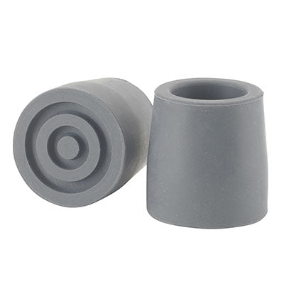 Drive Utility Replacement Tip, 1", Gray — for Canes & Crutches in Clinical and Institutional Care
