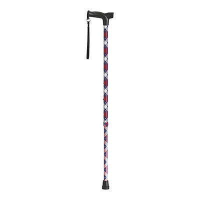 Drive Comfort Grip T Handle Cane, Patriotic — for Treatment and Examination Rooms