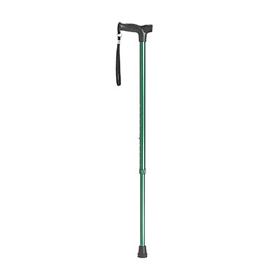 Drive Comfort Grip T Handle Cane, Forest Green — for Treatment and Examination Rooms