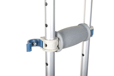 Drive Knock Down Universal Aluminum Crutches, 1 Pair — for Treatment and Examination Rooms