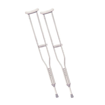 Drive Walking Crutches with Underarm Pad and Handgrip, Tall Adult, 1 Pair — for Treatment and Examination Rooms