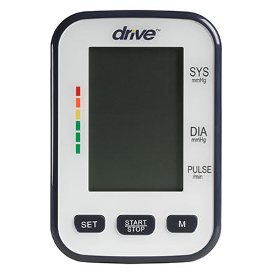 Drive Automatic Deluxe Blood Pressure Monitor, Upper Arm — for Exercise and Therapy Floor Work