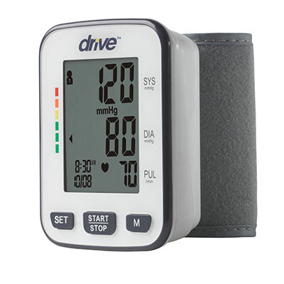 Drive Automatic Deluxe Blood Pressure Monitor, Wrist — for Exercise and Therapy Floor Work