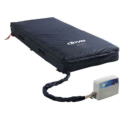 Drive Med-Aire Assure 5" Air with 3" Foam Base Alternating Pressure and Low Air Loss Mattress System — for Exercise and Therapy Floor Work