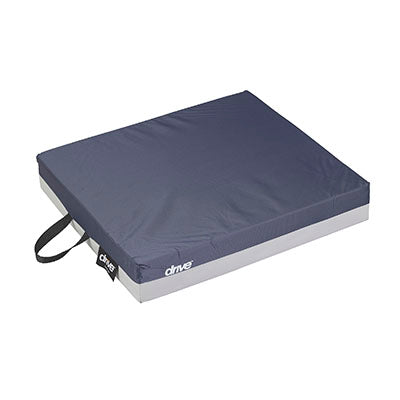 Drive Gel "E" Skin Protection Wheelchair Seat Cushion, 18" x 16" x 3" — for Mobility and Patient Transport