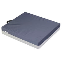 Drive Gel "E" Skin Protection Wheelchair Seat Cushion, 18" x 16" x 3" — for Mobility and Patient Transport