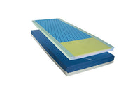 Drive Gravity 8 Long Term Care Pressure Redistribution Mattress, No Cut Out, Medium — for Exercise and Therapy Floor Work
