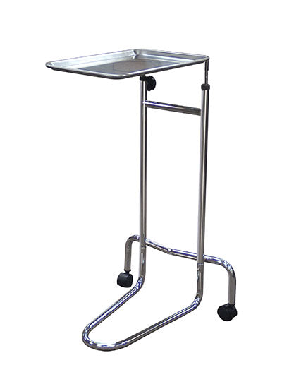 Drive Mayo Instrument Stand, Double Post — for Medical Equipment in Clinical and Institutional Care