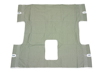 Drive Bariatric Heavy Duty Canvas Sling with Commode Cutout — for Safe and Independent Toileting