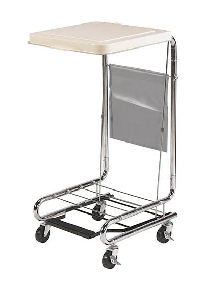 Drive Hamper Stand with Poly Coated Steel — for Accessories in Clinical and Institutional Care