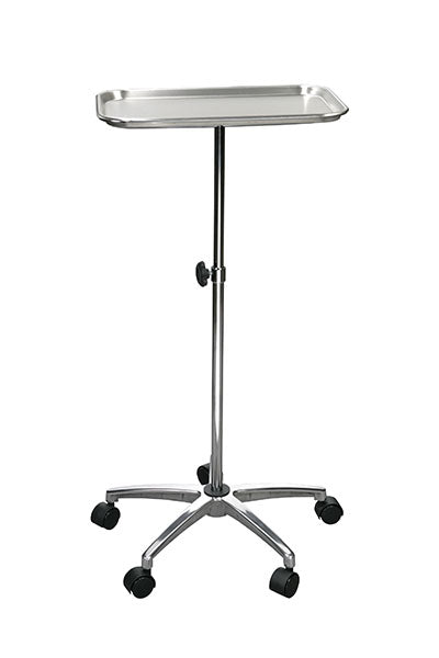 Drive Mayo Instrument Stand with Mobile 5" Caster Base — for Medical Equipment in Clinical and Institutional Care