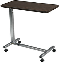 Drive Non Tilt Top Overbed Table, Chrome — for Treatment and Examination Rooms