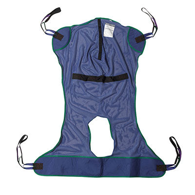 Drive Full Body Patient Lift Sling, Mesh with Commode Cutout, Medium — for Safe and Independent Toileting