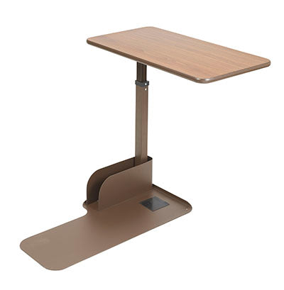 Drive Seat Lift Chair Overbed Table, Left Side Table — for Treatment and Examination Rooms