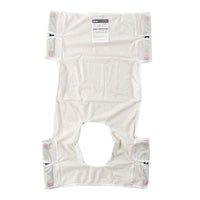 Drive Patient Lift Sling, Polyester Mesh with Commode Cutout — for Safe and Independent Toileting