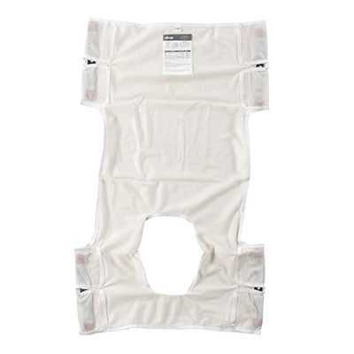 Drive Patient Lift Sling, Polyester Mesh with Commode Cutout — for Safe and Independent Toileting