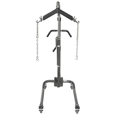 Drive Hydraulic Patient Lift, 6 Point Cradle, 3" Casters, Silver Vein — for Patient Lift & Stand Assists in Clinical and Institutional Care